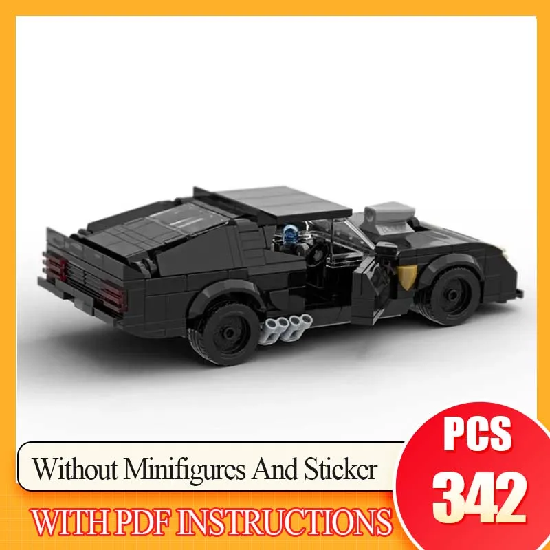 

Racing Super Technique Kids Toys Movie MOC V8 Interceptor Speed City Car Champion Racer Classic Supercar Building Blocks Brick