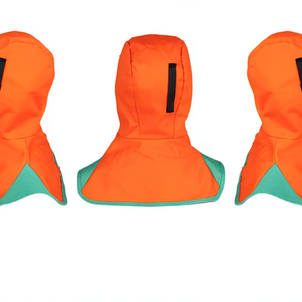 Heat Resistant Welder Shawl Cap Breathable Safety Headgear Anti Fire Splash Protection For Metalworking Cutting Jobs