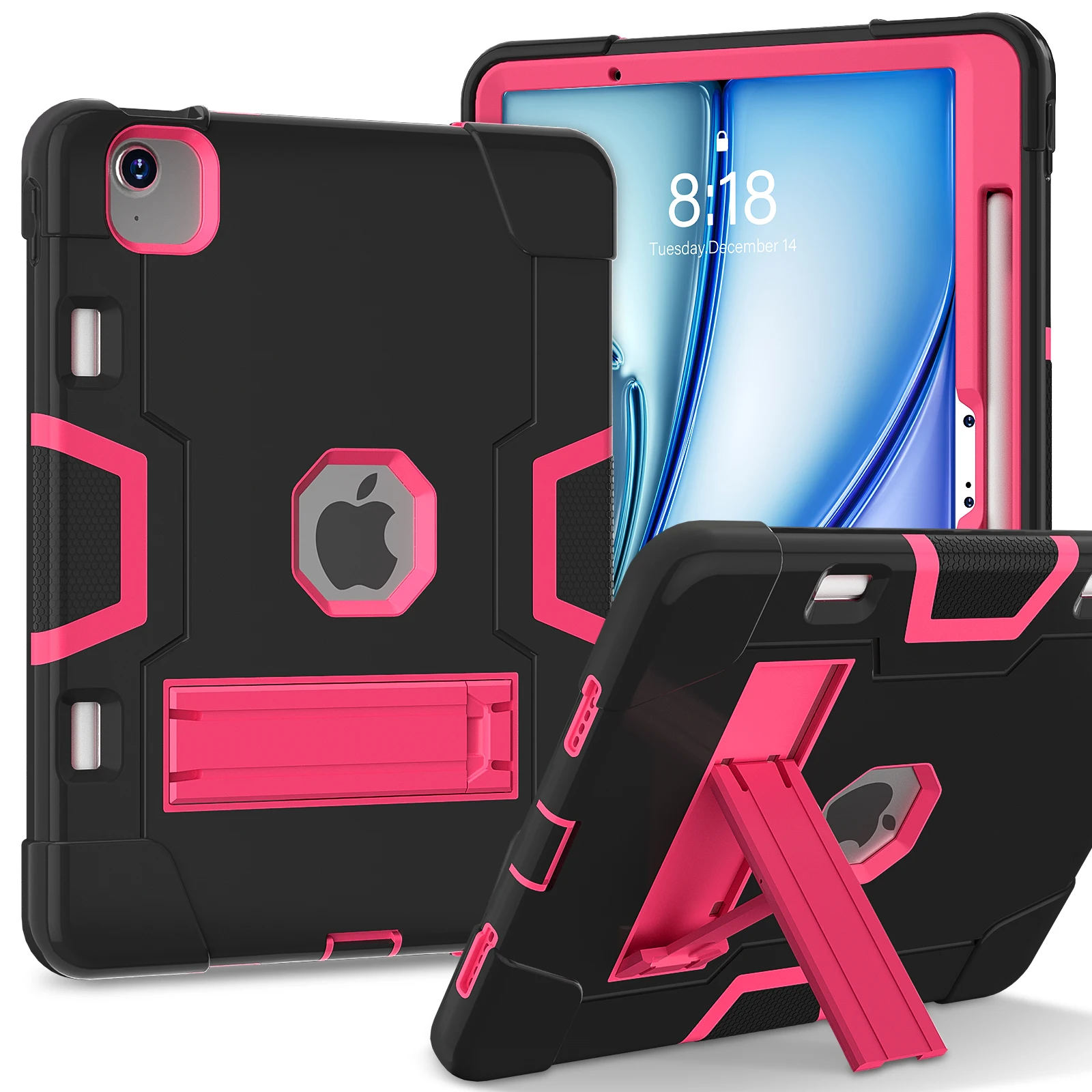 

Armor Case For iPad Air 11 2026 M4 2025 M3 2024 M2 A3459 A3460 A3463 A3266 A3267 A3270 A2902 A2903 A2904 Stand Cover Pen Slot
