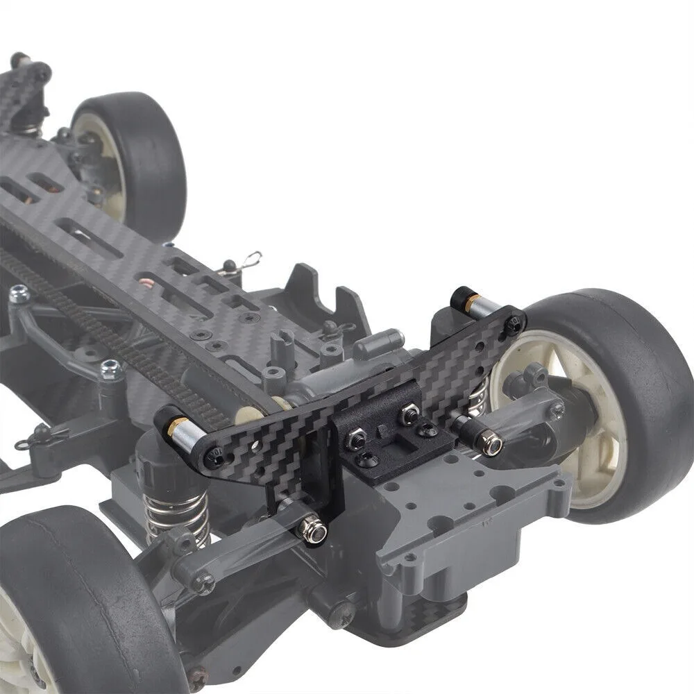 Carbon Front Rear Shock Tower/Damper Stay for Tamiya TA03 TA03F TA03R TA03 TRF TA03F Pro TA03R TRF Upgrades Parts 5