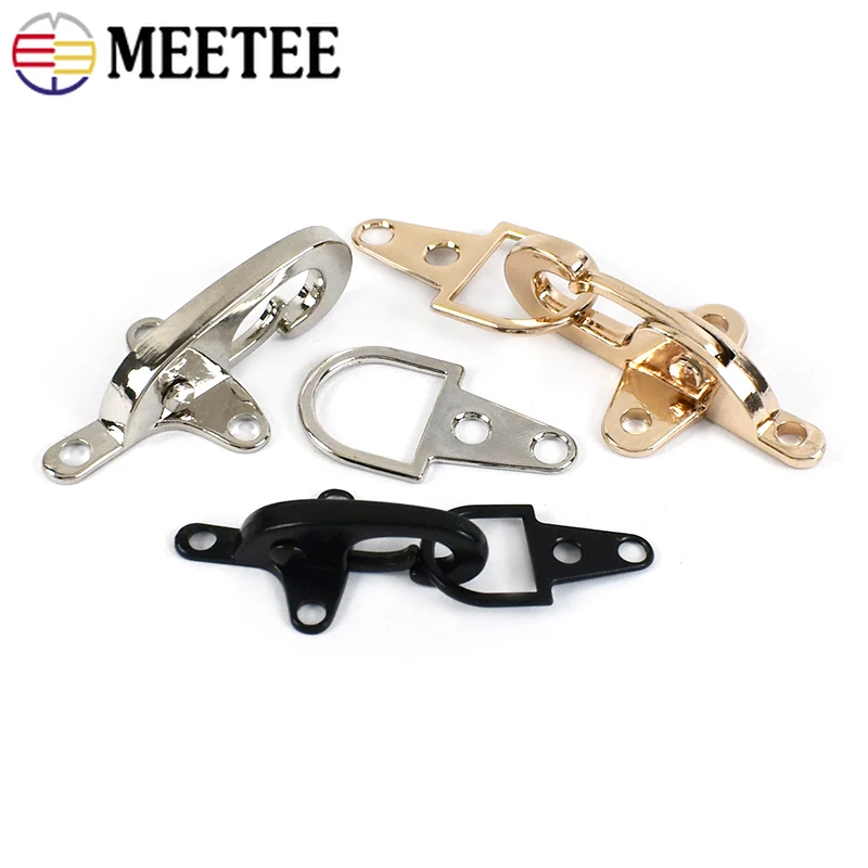 2/4/10Pc 4/5cm Metal Hook Buckle Lobster Clasp Bag Belt Strap Connector Clip Coat Down Jacket Buckles Sewing Clothes Accessories