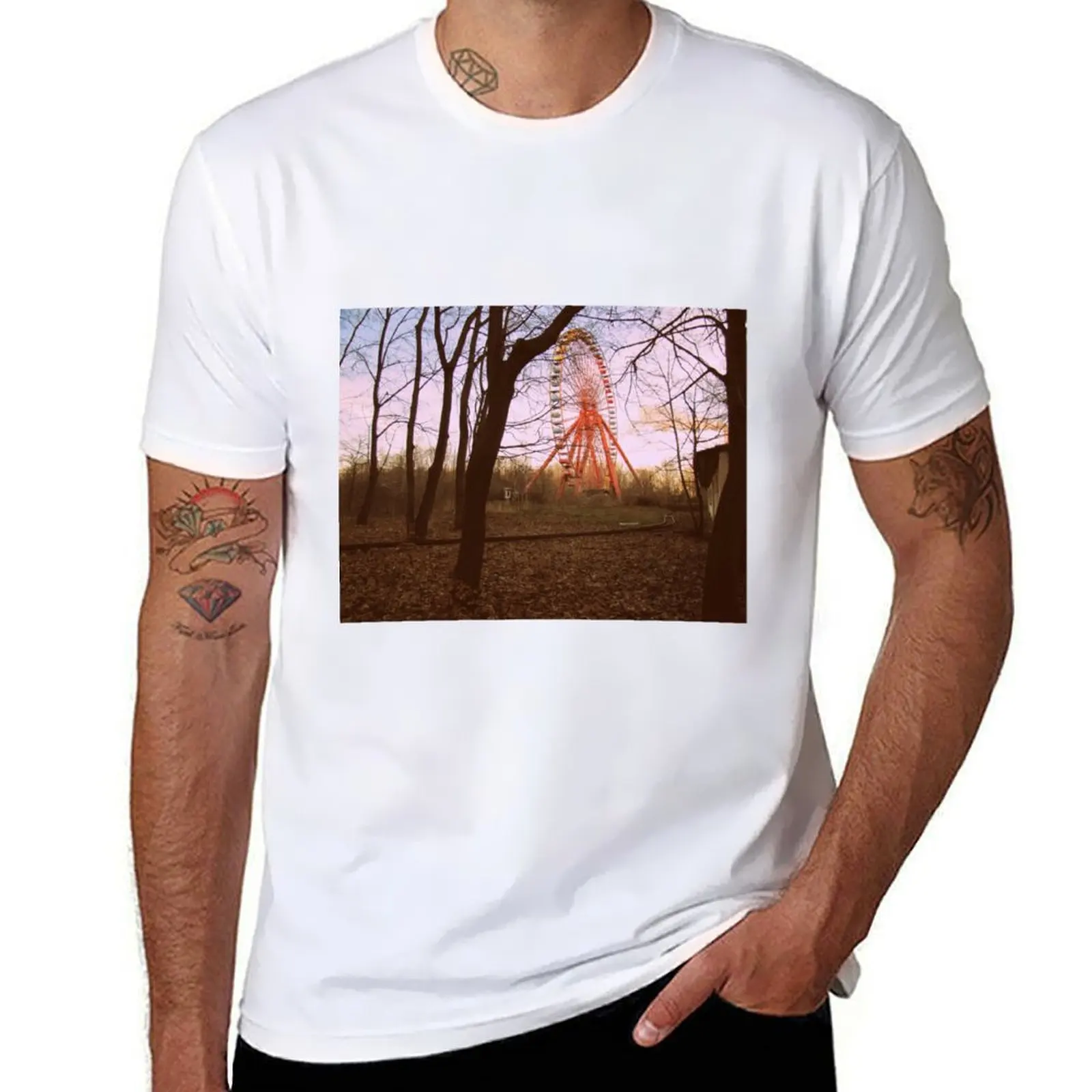 

Spreepark 1 (Berlin) T-Shirt t shirts for man graphic vintage man t shirts cotton T-Shirt