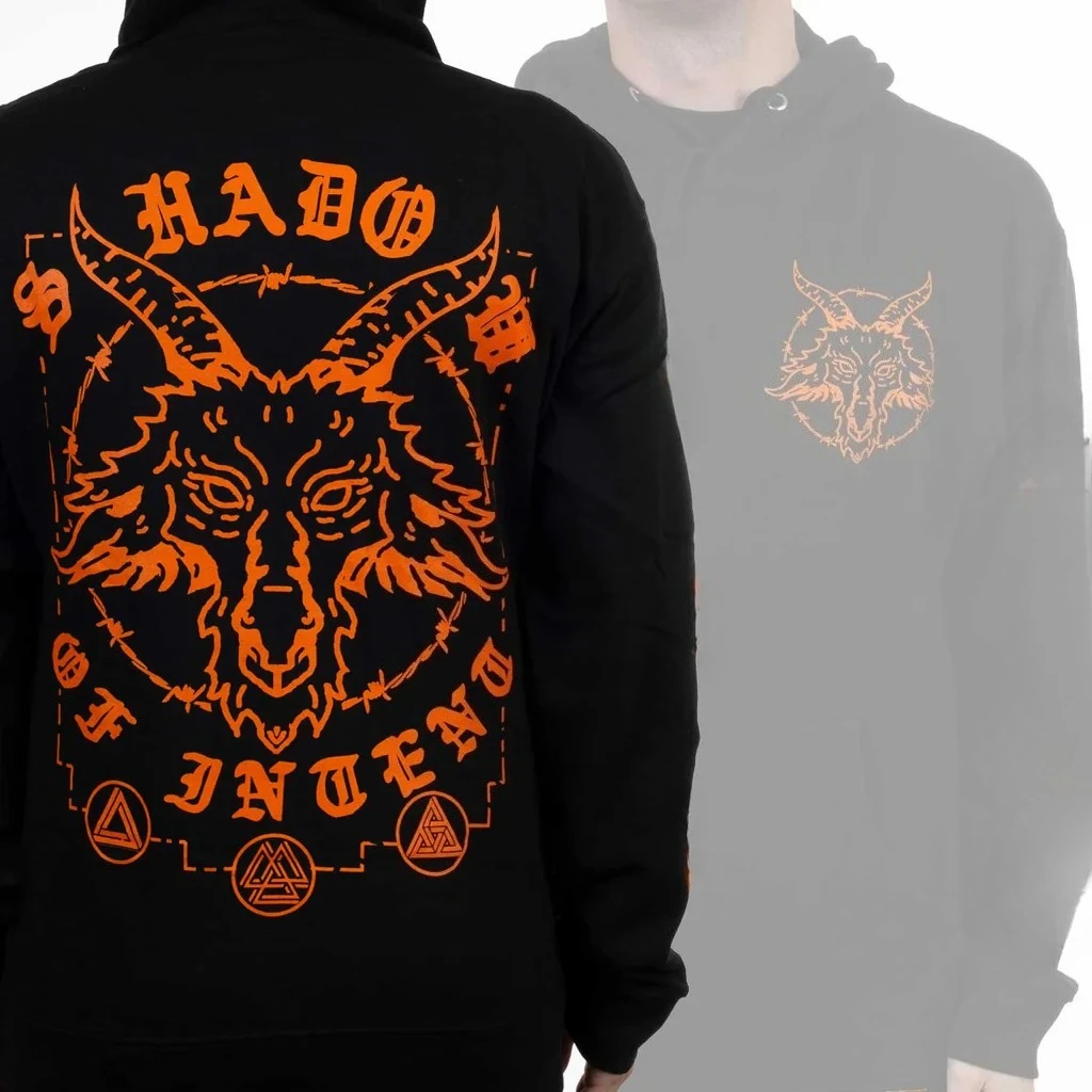 Shadow of Intent _Goat Symbols_ Sudadera con capucha 2026 Otoño e invierno El lujo de alta gama es tanto para hombres como para mujeres