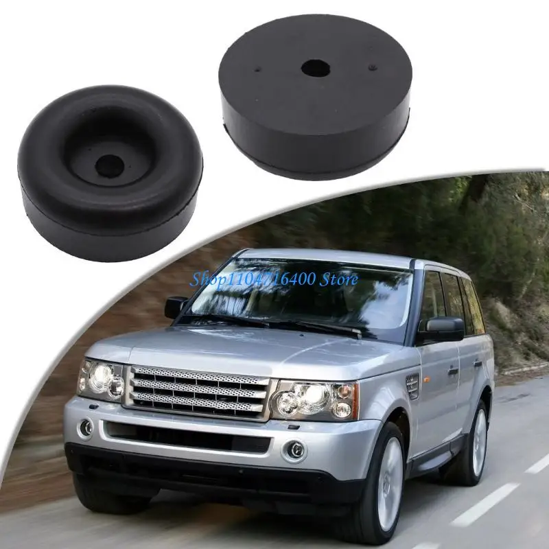 

y1gd 2.5" Rubber Buffer Block Cargo Trailer Door Cushion for Urban Driving 4pcs