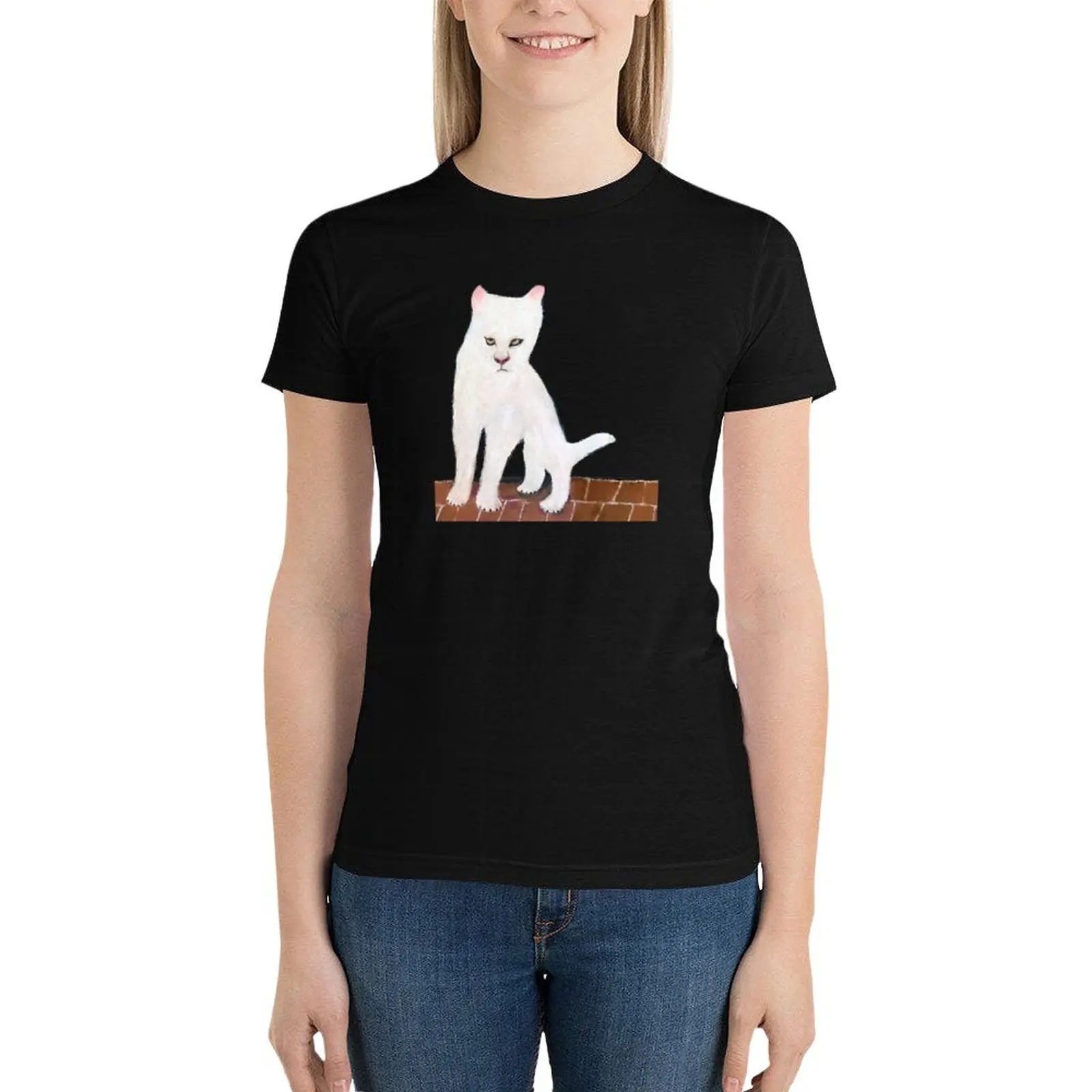 

Duster - Duster T-Shirt funny Female clothing cotton t shirts Women
