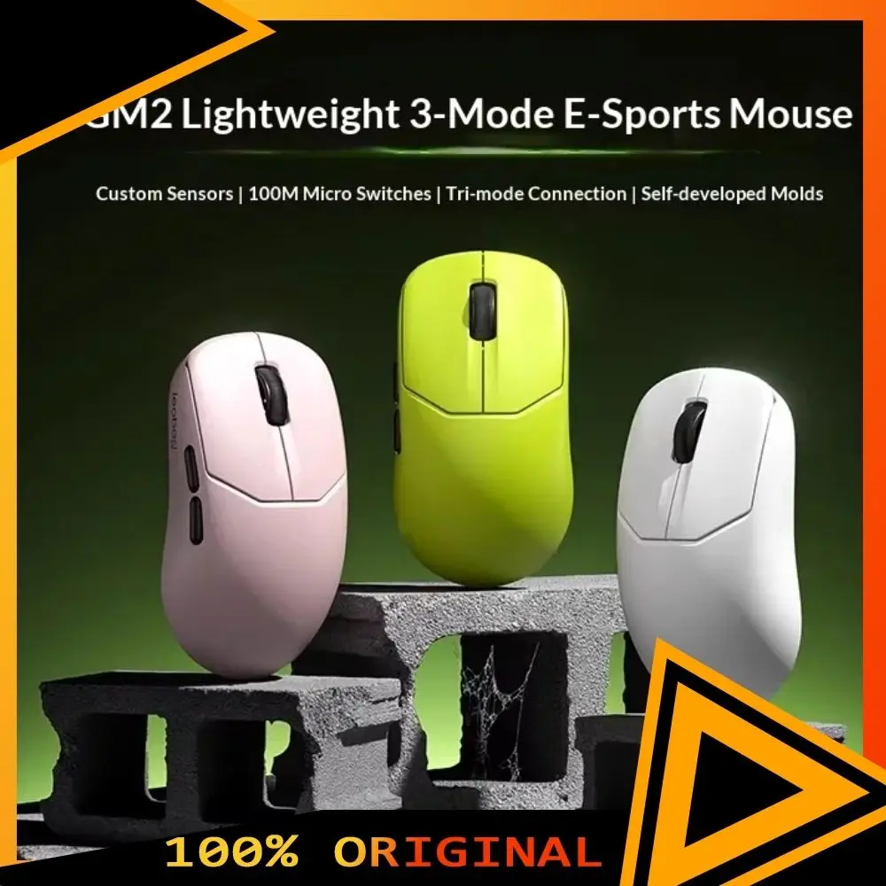 

Беспроводная мышь LEOBOG GM2 Pro Bluetooth, 3 режима, легкая, для геймеров, низкая задержка, 500 мАч, для FPS, ESGO, Valorant, подарок