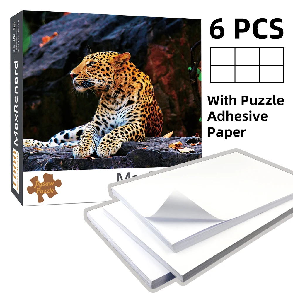 MaxRenard Jigsaw Puzzles for Adults 1000 Pieces Paper Assembling Van Gogh Painting Mona Lisa Art Puzzles Toys for Adults Games