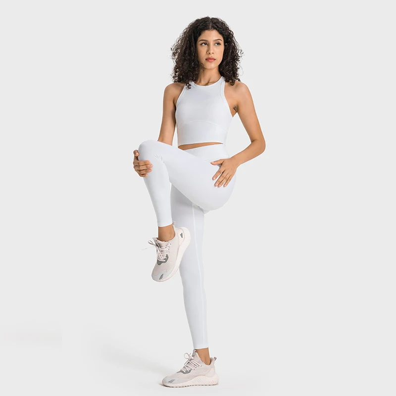 

Ladies' Shock-absorbing Sports Vest with Chest Pad, Professional Training Yoga Fitness Set, Running and Cycling Set