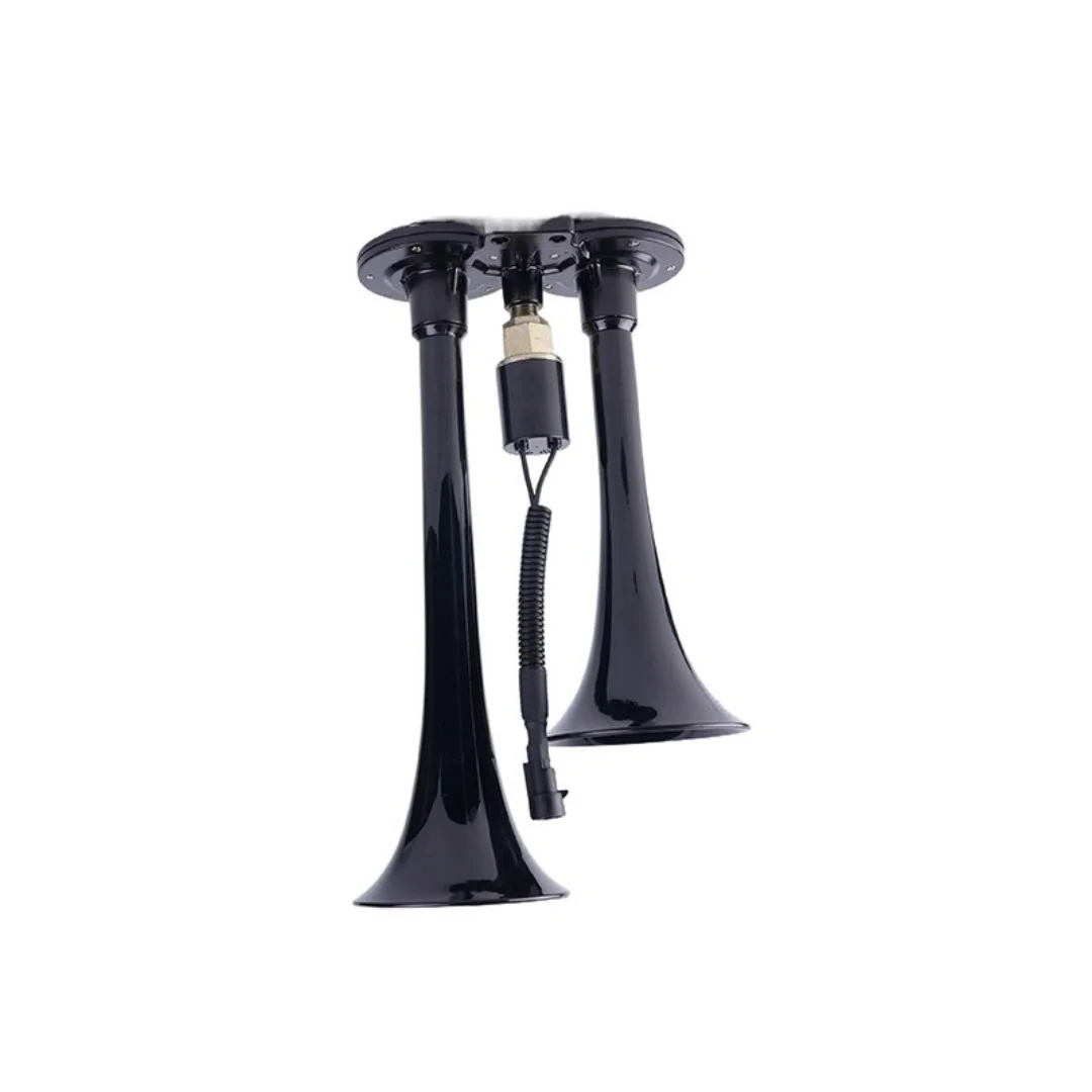 Sany Crane 24V Dual-Tube High-Pitch Super-Loud Air Horn Assembly ZTY-101