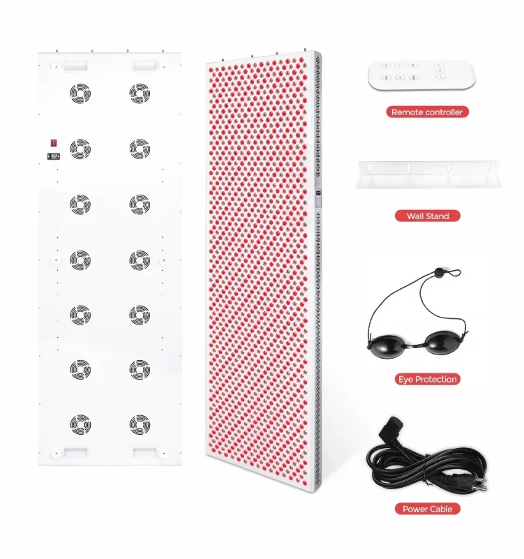 وصول جديد RDPRO6000 لوحة العلاج بالضوء الأحمر الكبيرة الذكية مع تشعيع عالي وتشغيل ذكي