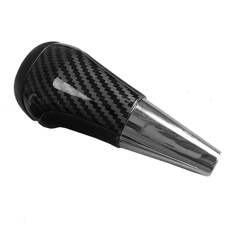 

3X For Toyota Land Cruiser Carbon Fiber PU Leather Automatic Shifting AT Shifting Pusher Gear Shift Knob Head Cover