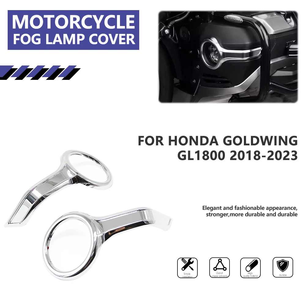 

Suitable for HONDA Goldwing GL1800 F6B Gold Wing GL 1800 2018 2019 2020 2021 2022 2023 Fog Lamp Cover Motorcycle Accessories