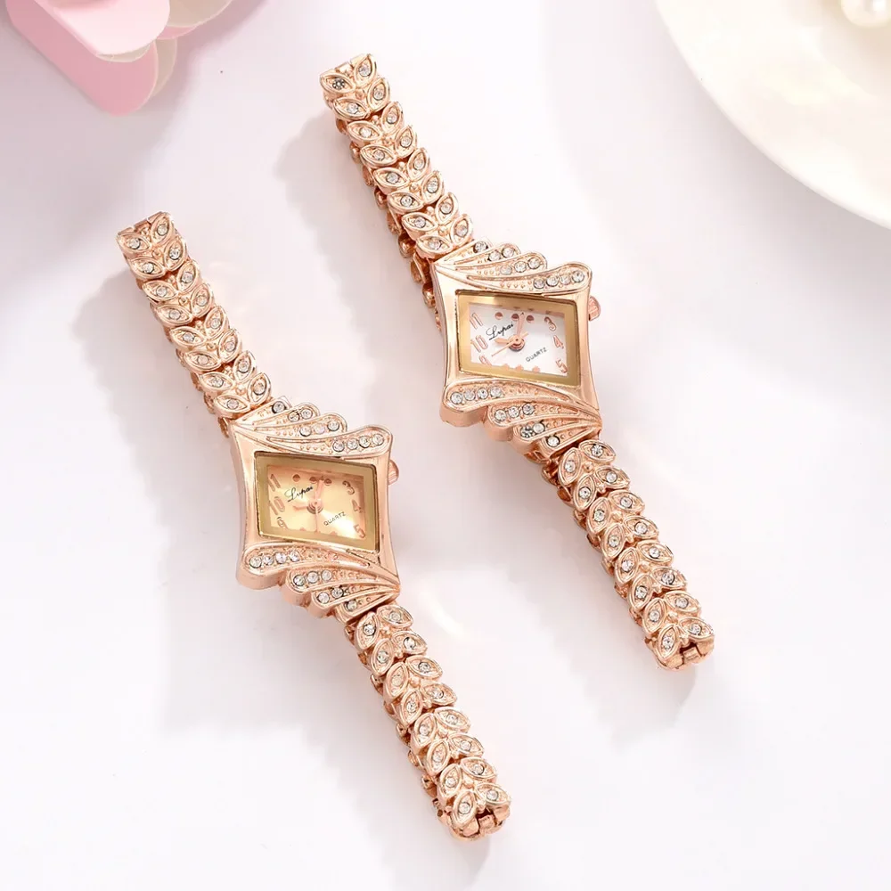 Women Watches Luxury Crystal Bracelet Wristwatch Dress Watches Women Ladies Gold Watch Fashion Female Brand Watch 시계 women
