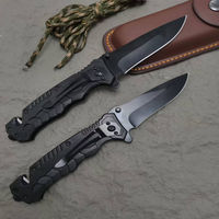 Folding Pocket Knife Stainless Steel Survival Hunting Camping Fishing Portable Fruit Carrying