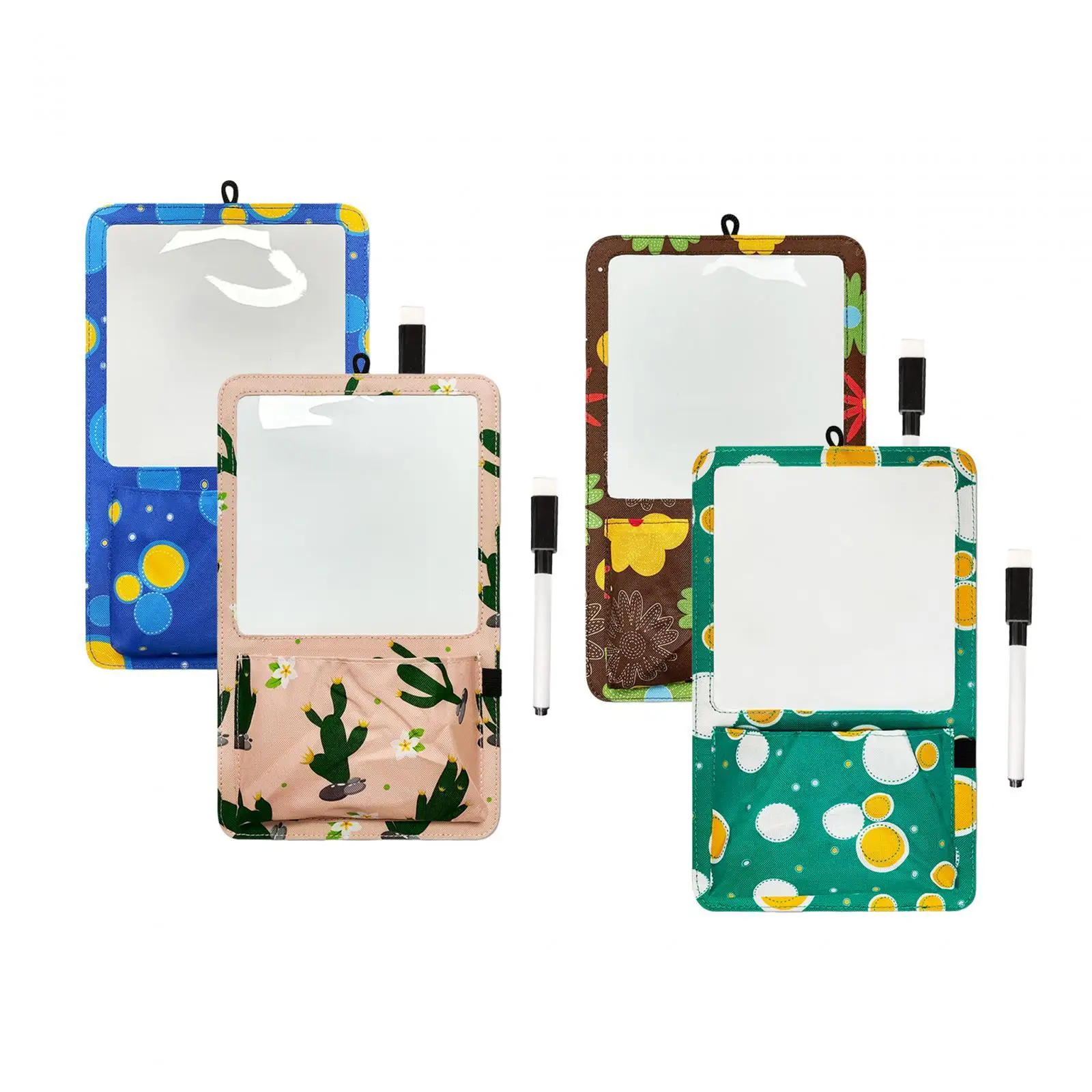 Magnetic Dry Erase Whiteboard com marcador, anúncio de armazenamento versátil, Message Board estável