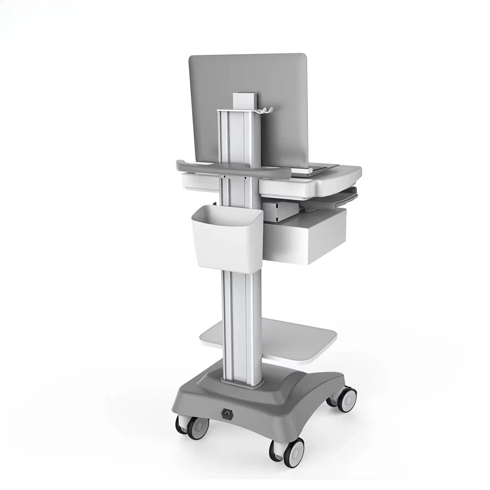 Laptop Cart Medic Trolley Mobile Computer Workstation New ClinicCart  Beauty Salon Nursing Laptop Workstation Arm Mount