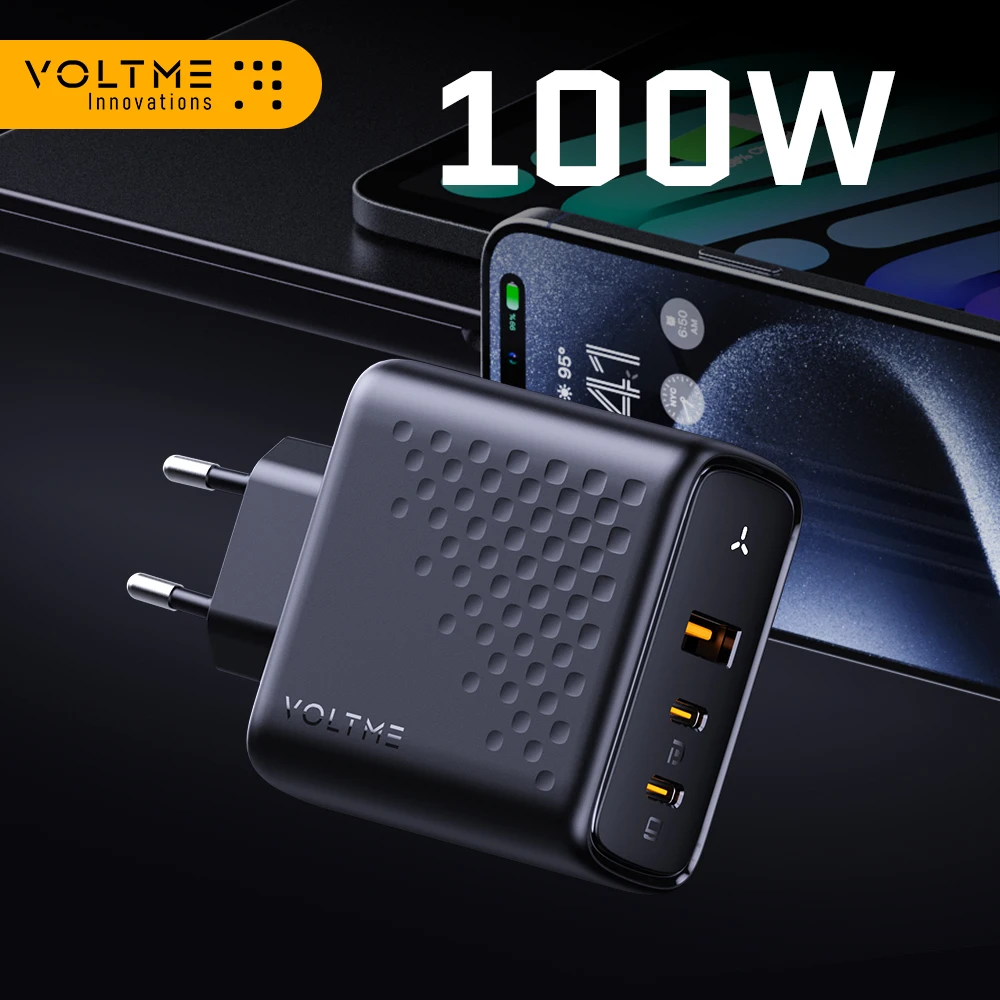 VOLTME 100W Kan nyelv töltő számára macbook Pecsétnyomó USB típusa C töltő gyorsan töltés töltő számára IPhone 15 14 13th 12 Élősövény Hozzákezdés 4.0 3.0