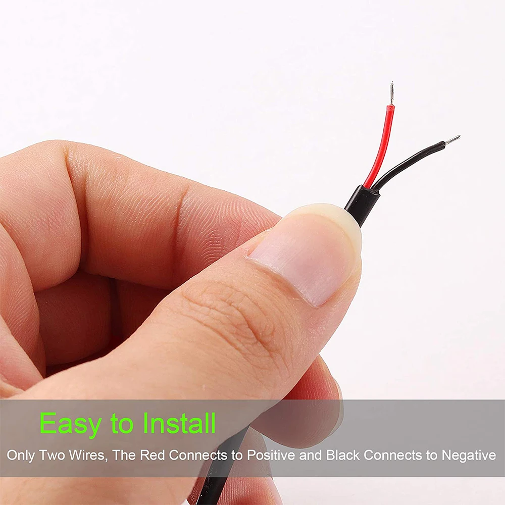 Auto Voltmeter Digitale Display Voor Auto Motorfiets Waterdichte Auto Digitale Voltmete Dc 12V Led Voltage Monitor