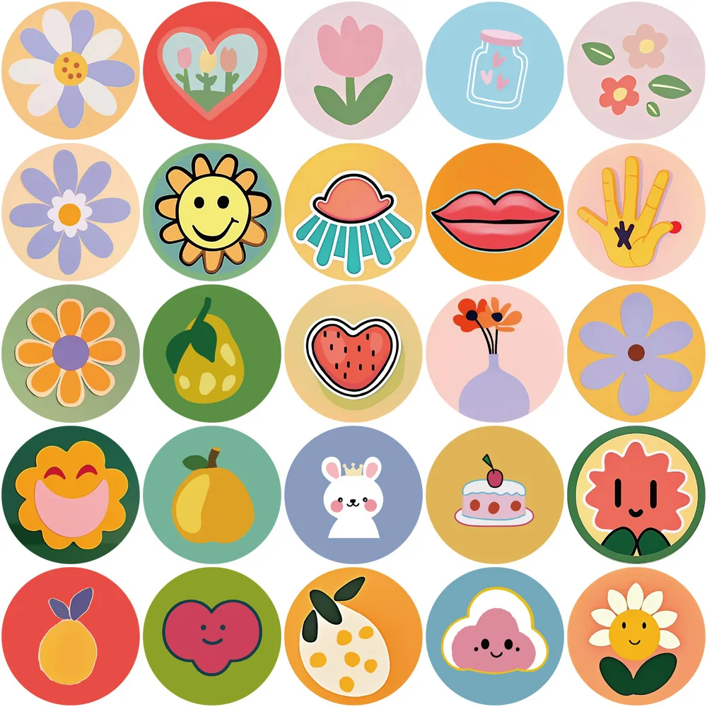 10/50PCS  Fresh Lovely Sunshine Stickers For Waterproof Decal Laptop Motorcycle Luggage Snowboard Fridge Phone Car pegatinas