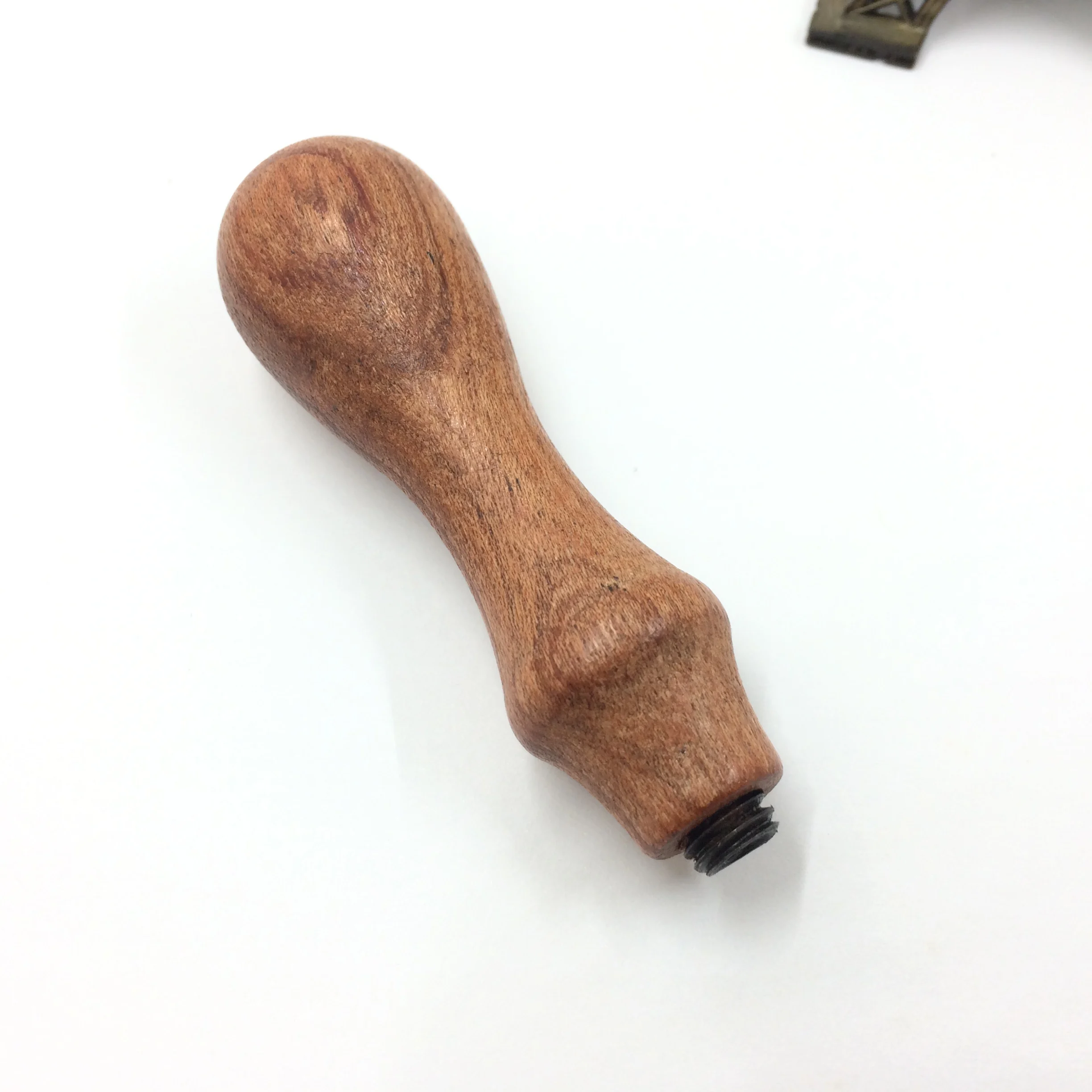 Natural Wooden Handle for Customized Wax Stamp, DIY Gift, Ancient Seal Stamp, High Quality, 75mm Length