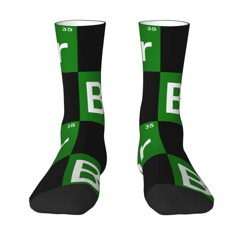 

Мужские носки Breaking Bad, унисекс, забавные классические носки с 3D принтом