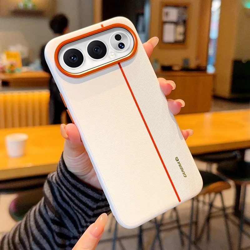 حافظة عدسات واقية ملونة من الجلد الصناعي باللون الأحمر لهاتف Honor 500 Pro Honor500 غطاء حماية للكاميرا