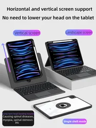 Magic Keyboard Case For Ipad 9th 10th Generation 10.9 Pro 11 4th 12.9 6th Air 5 4 3 Mini 6 2022 7th 8th 10.9 Magnetic Cover