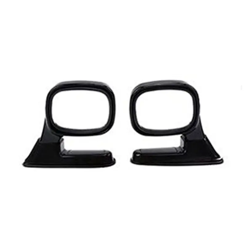 

2Pcs Universal Hood Side Rear View Mirror Auto Exterior Adjustable Reflector SUV Truck Black Replacement-L94A