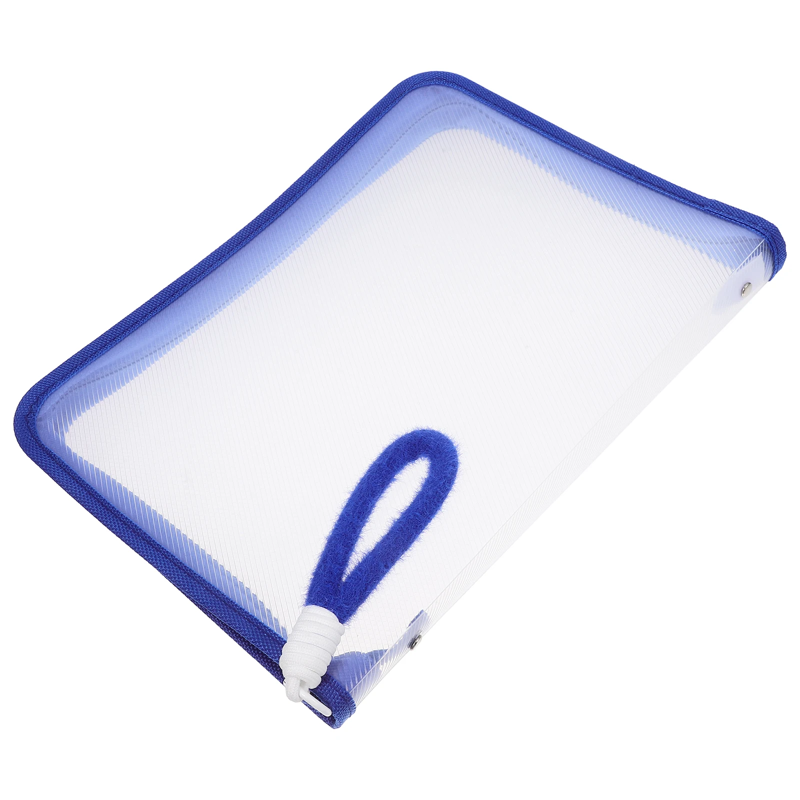

Waterproof Clear Zipper File Bag Transparent Organizer Portable for Travel School Office Document Pencil Toiletry Makeup