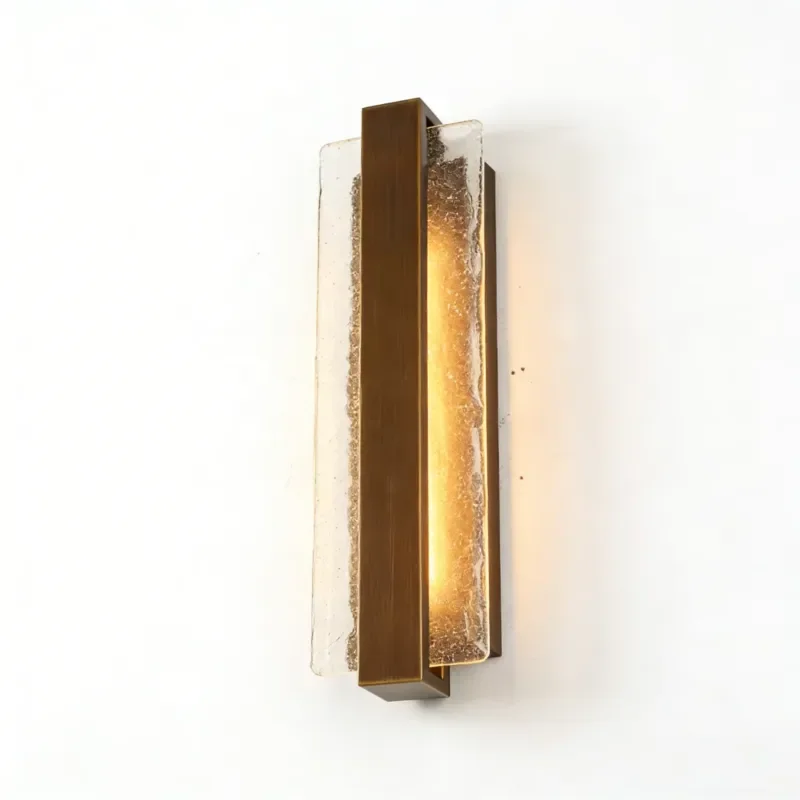 Polycarbonate cylindrical wall lamp with LED light source IP65 waterproof for outdoor garden, hotel lobby and corridor