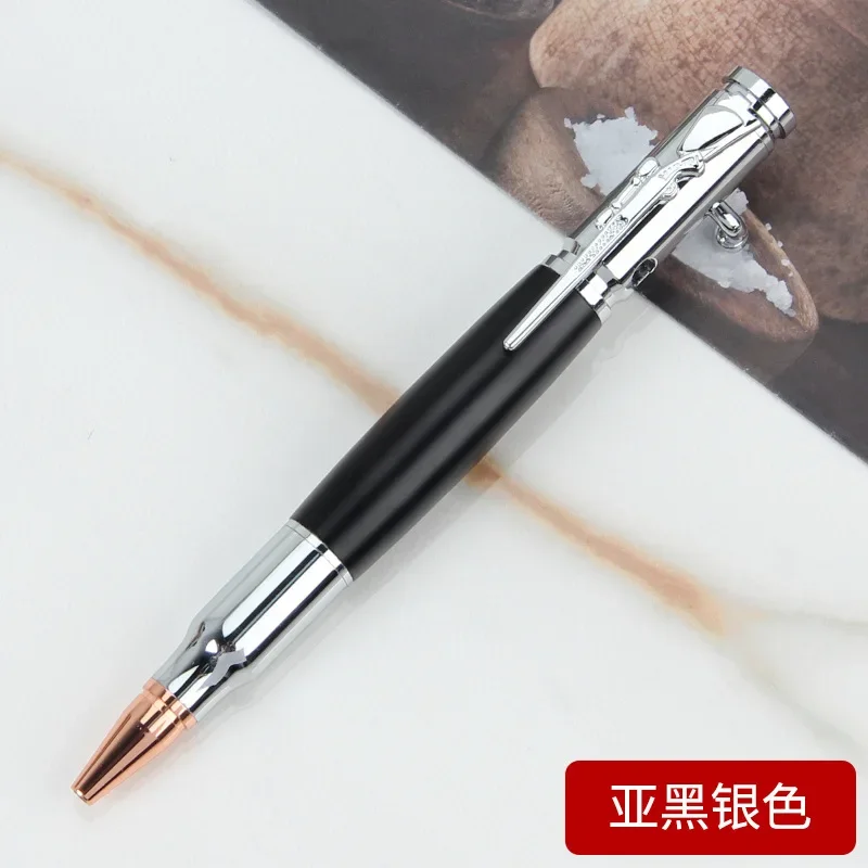 Professioneller Bolt Action-Kugelschreiber – 1 Stück langlebiger Metall-Holzstift, Geschenk für Reisen, Büro, Schule, Hochzeit – Detail 11