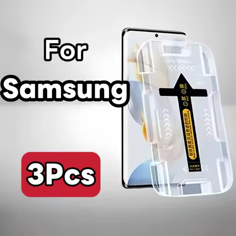 3Pcs Suitable for Samsung Galaxy S24 S23 S22 S22 S21 Screen Protector Anti-ICK Glass HD