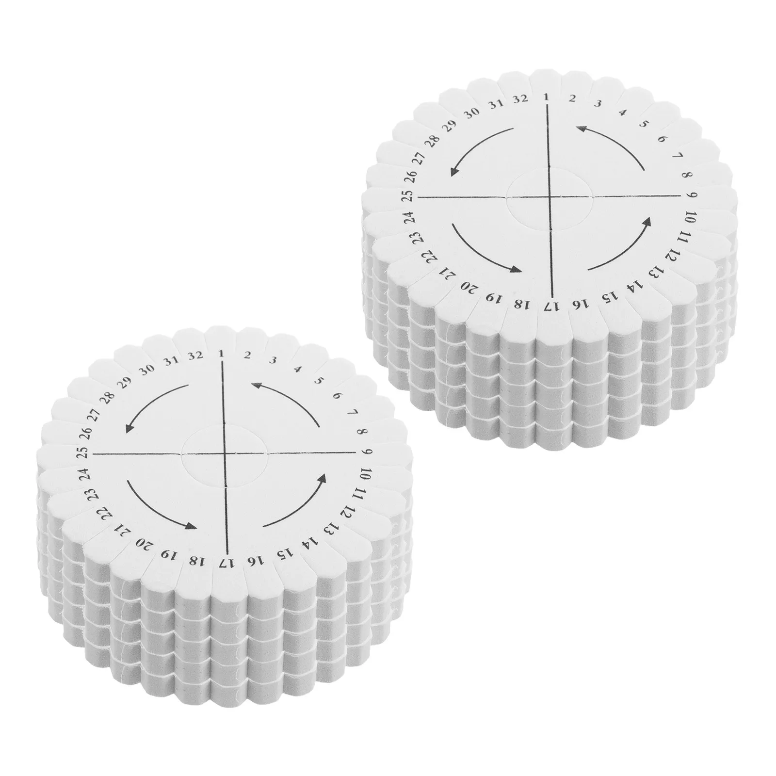 

10Pcs Bracelet Braiding Disk Round Braiding Plate 32 Slot Weaving Board Jewelry Making Tool for Friendship Bracelets