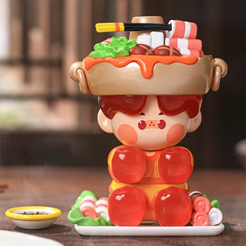 POP MART PINO JELLY Delicious World Series Blind Box, Mystery Box, Guess Bag Toys, Butter Cute Anime Figure, Desktop Ornements