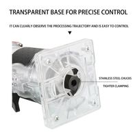 30000RPM Electric Trimming Machine 800W Manual Engraving Wood Edge Router Trimmer US/EU Plug Woodworking