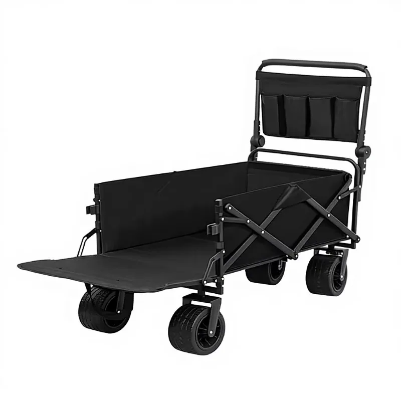 

Коляска для собак крупных и средних пород, складная коляска-тележка для питомцев, подходит для прогулок, кемпинга и походов по магазинам