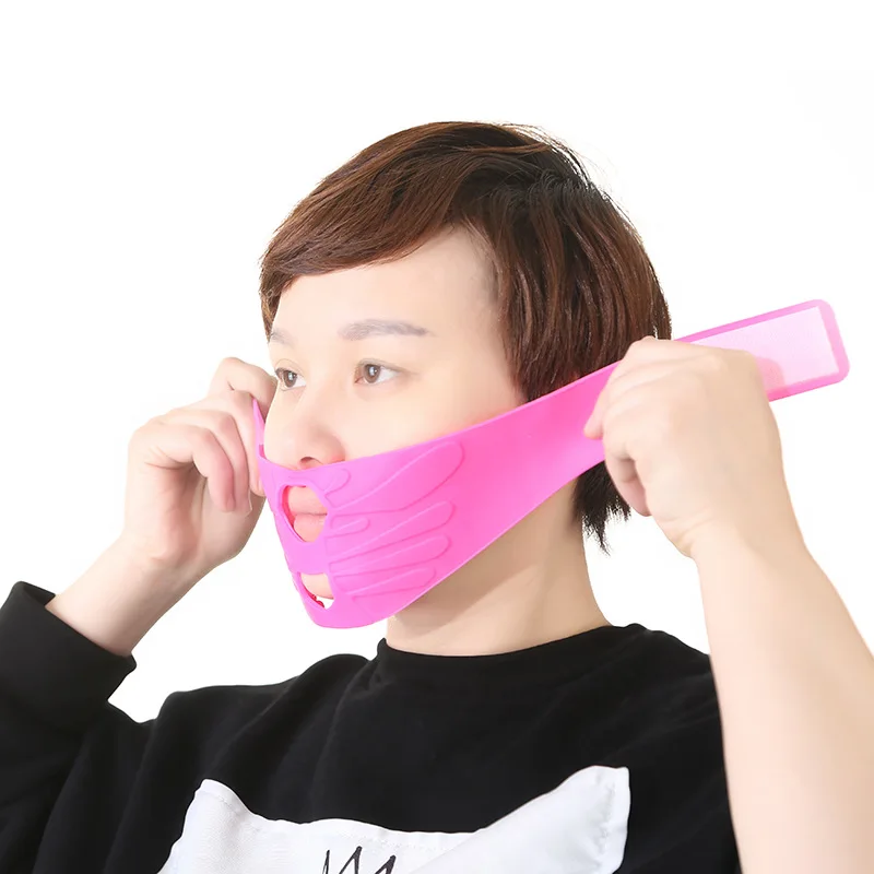 Pansement de Massage Facial raffermissant de levage تحسين le model formant le petit Instrument de levage de visage de V #1