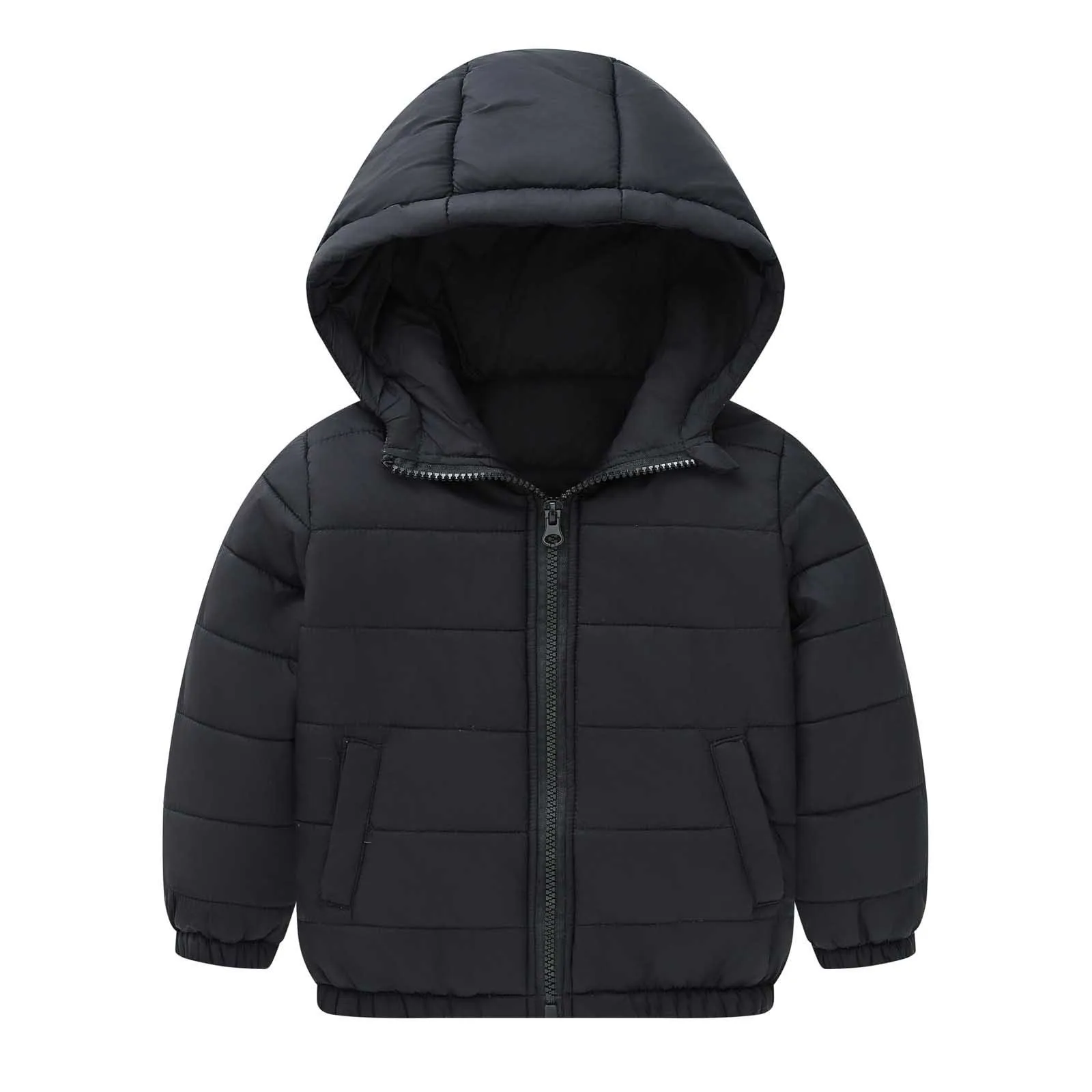 Baby Down Jackets Outerwear For Kids Coats Autumn Boys Girls Warm Hooded Down Jacket Coat Winter Toddler Boy Girl Jackets 1-5Y