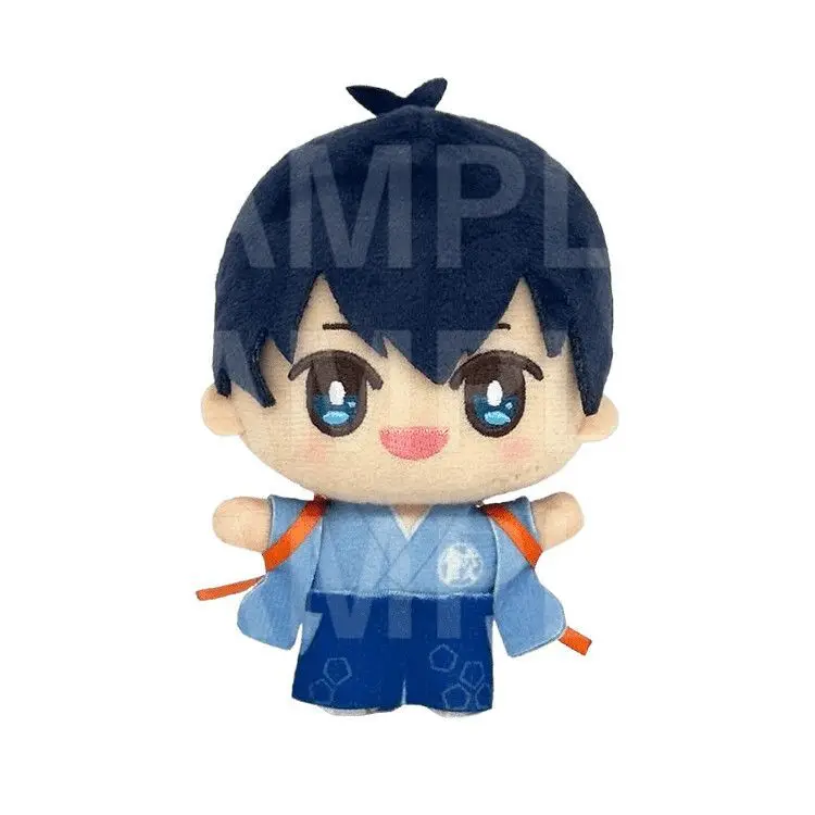 Anime genuino BLUE LOCK Isagi Yoichi Bachira Meguru Chigiri Hyoma Cosplay muñeca dibujos animados versión Q Maumet marioneta colgante regalo de Navidad