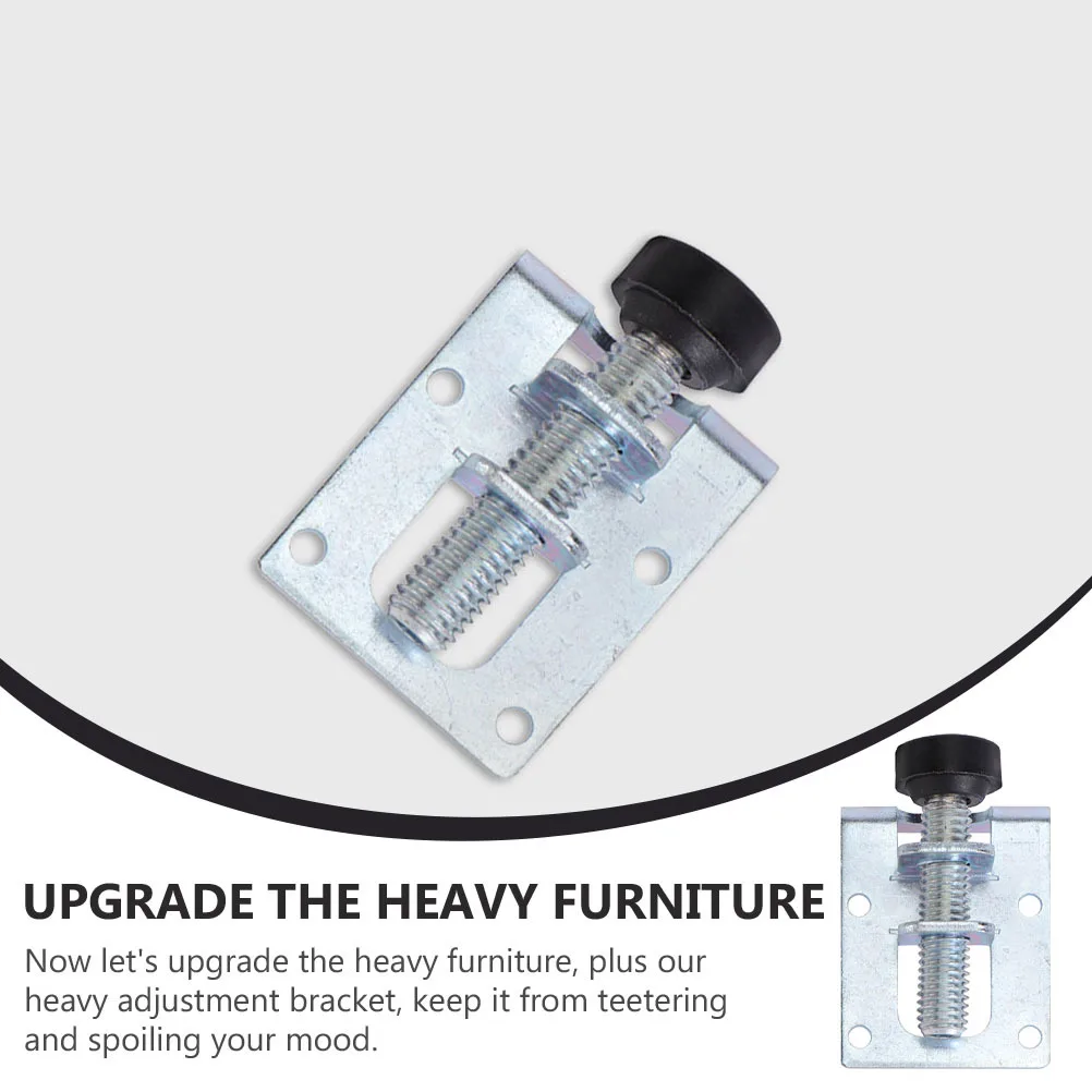 

8Pcs Heavy Duty Steel Furniture Levelers Adjustable Metal Legs for Tables Cabinets Shelves Workbench Furniture Leveling Feet