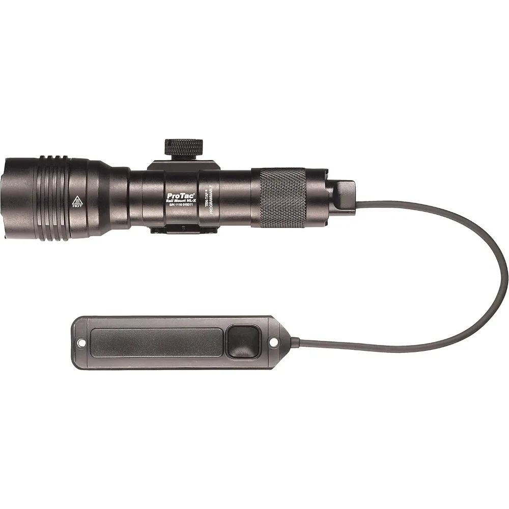 Orbital HL-X 1000 lumens multi fuel weapon light, white LED technology, with remote switch, tail switch,clip,and CR123A battery