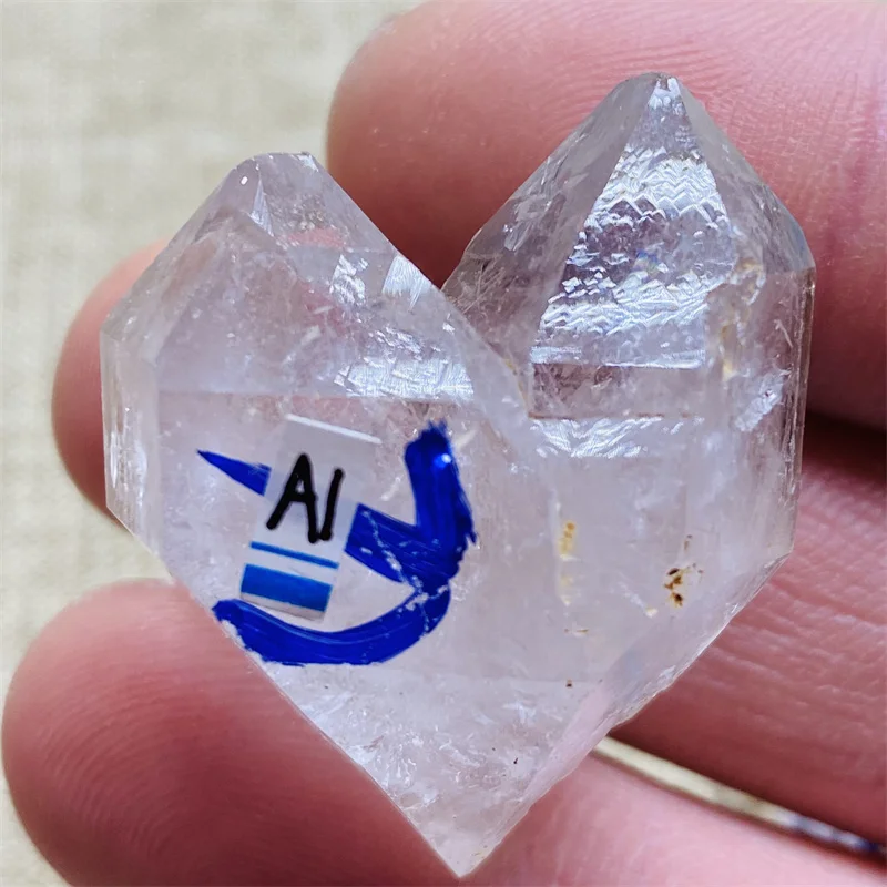 

Natural Crystal Stone Herkimer Diamond Raw Mineral Specimen Room Ornament Chakra Spiritual Meditation