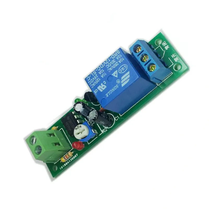 1PCS 5V, 12V, 24V power-on connection delay automatic disconnection relay module 555 monostable time module /JK02