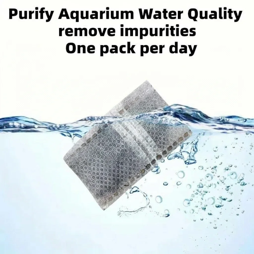 20/40PCS Fish Tank Filter Activated Carbon Bags Premium Aquarium Filter Media Purifies Water Removes Toxins Odors Long Lasting gallery 2