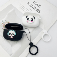 cartoon panda Earphone case For 1MORE ColorBuds 2 /ComfoBuds Pro /ESS3001T Case silicon Protect cover