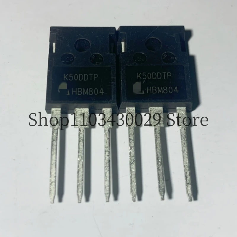 Tubo de alimentación IGBT Original, 10 piezas, nuevo, IKW50N60DTP K50DDTP TO-247 50A 600V