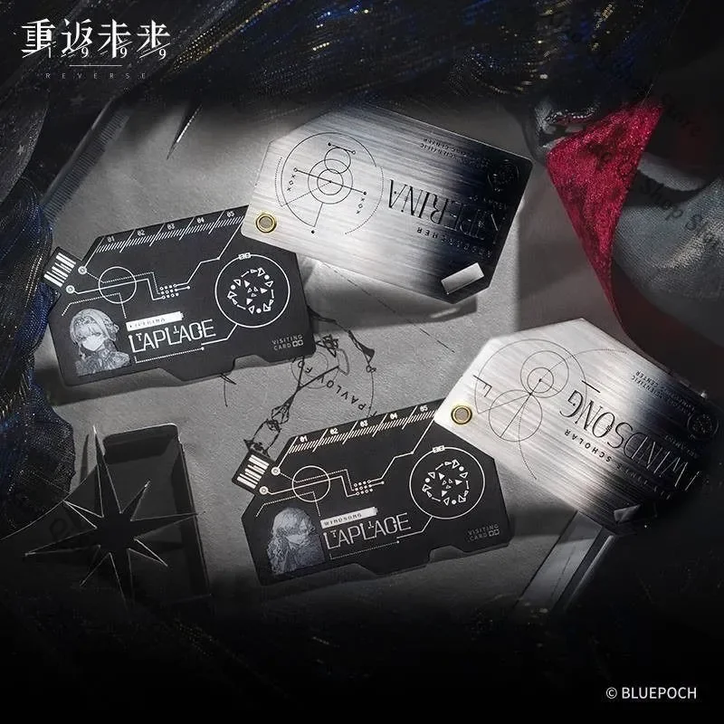 

official Genuine Reverse:1999 Game ambitus The attraction between stars series Computing Center business card for onboarding