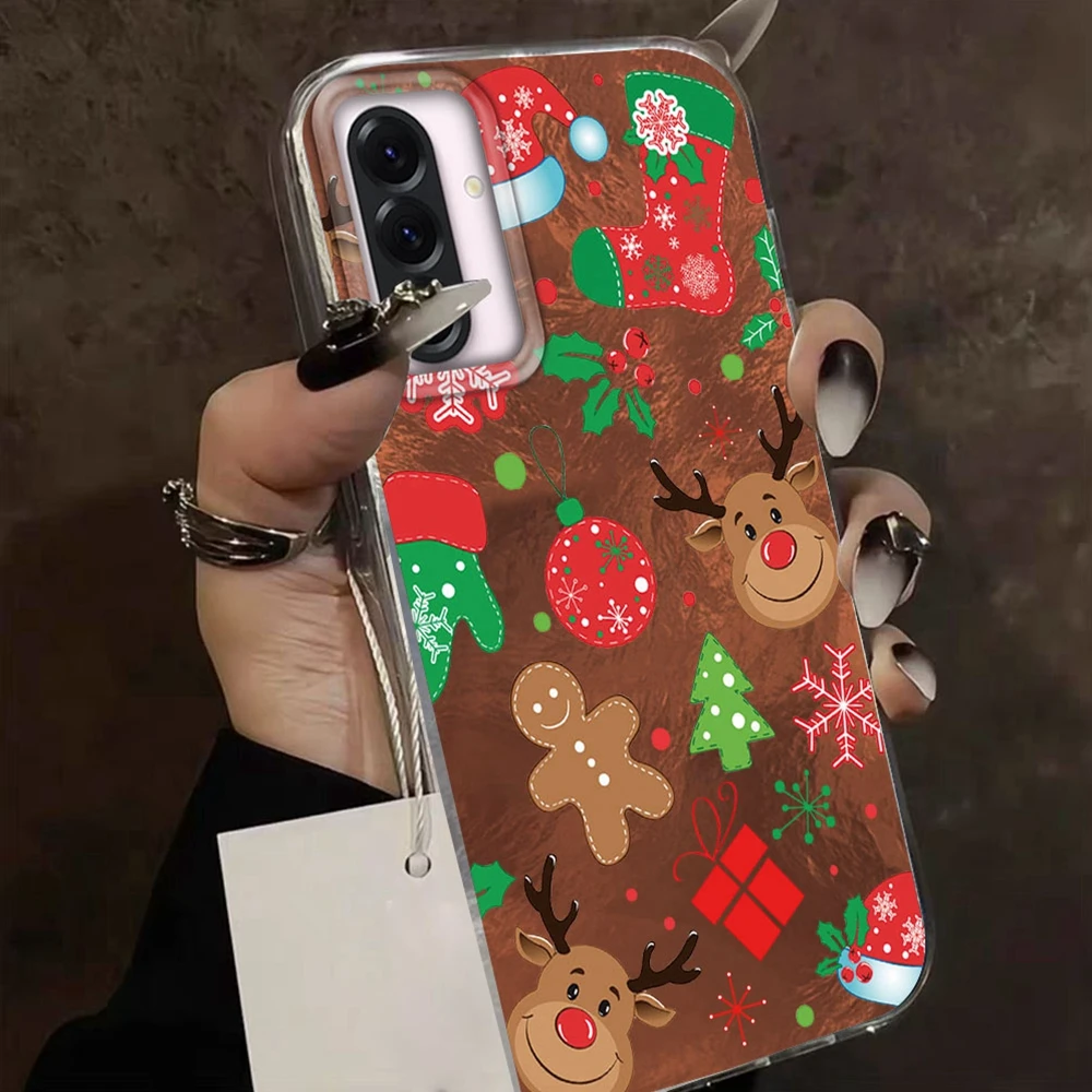 

Merry Christmas Tree Print Gift Phone Case For Samsung Galaxy A56 A07 A17 A55 A36 A26 A16 A53 A06 A14 A24 A34 A54 A15 A12 Cover