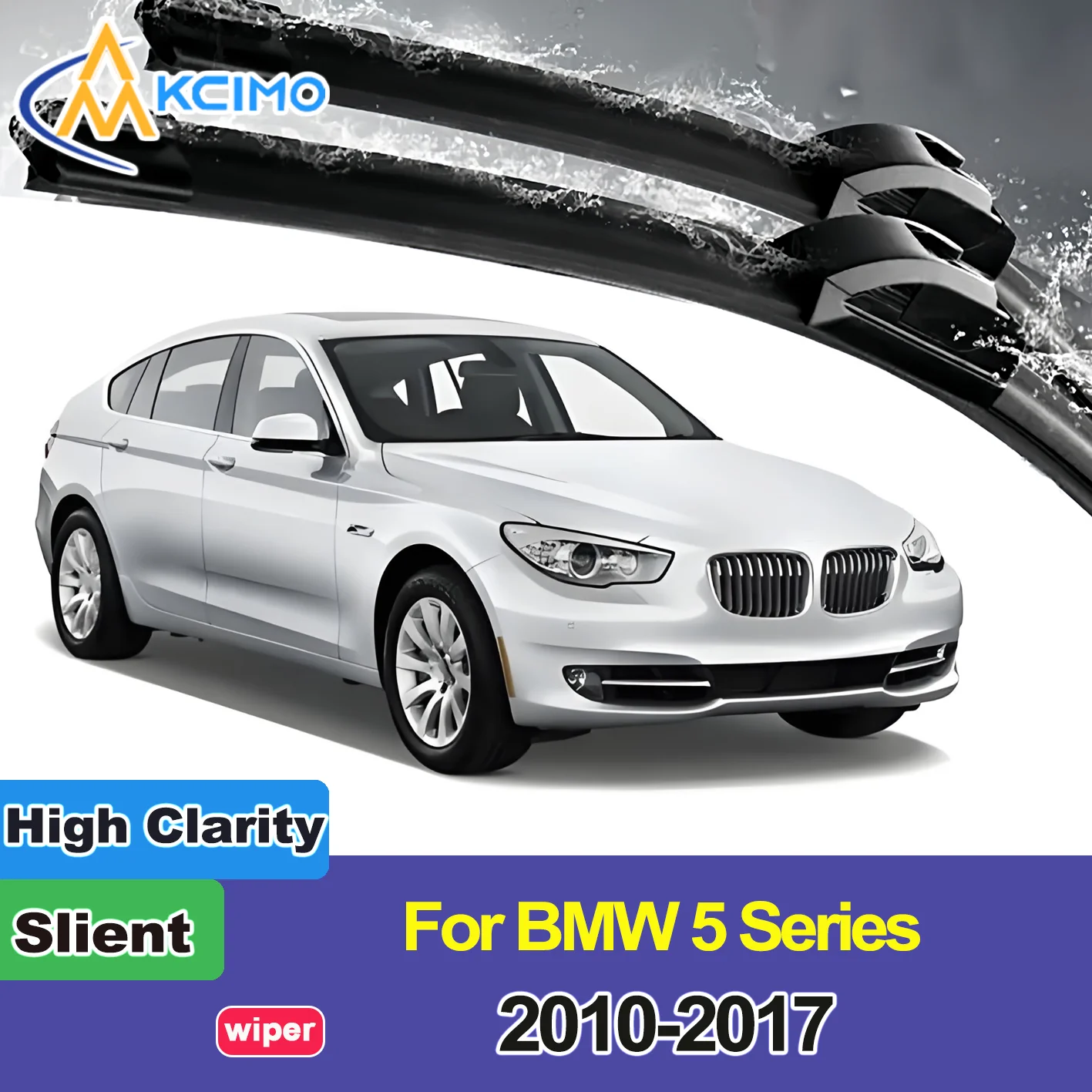

2PCS New Front Windshield Wiper Blade for BMW 5 Series F10/F11/F07/F18 2010-2017 M5 Front Windshield Accessories 2017 2016 2015