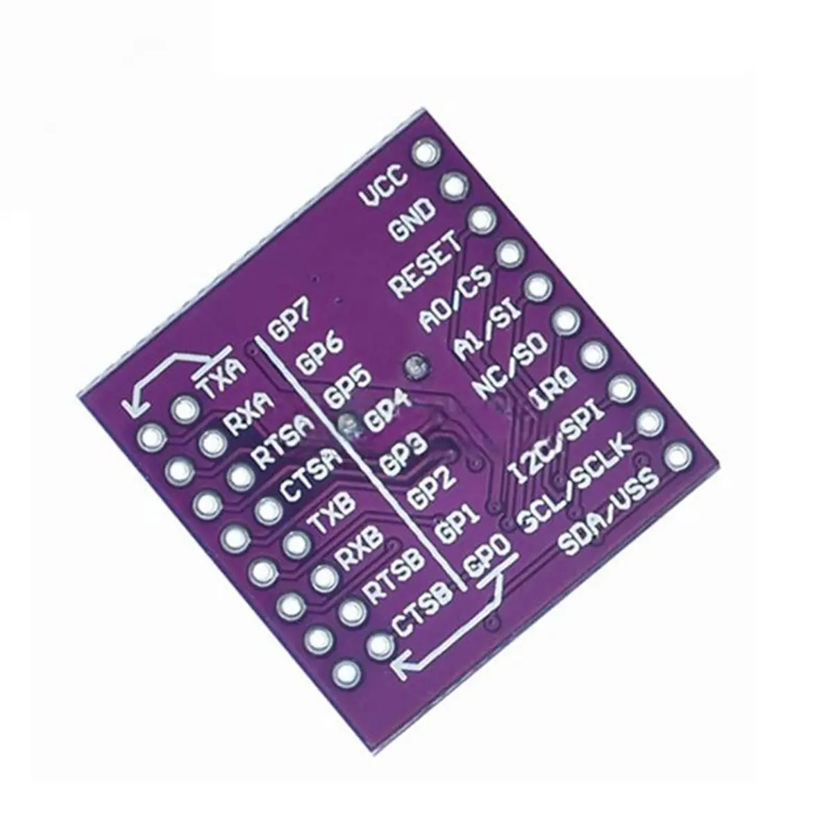 SC16IS752 /SPI Bus Interface to Dual Channel UART Conversion Module, 2-Channel Serial Port Expander